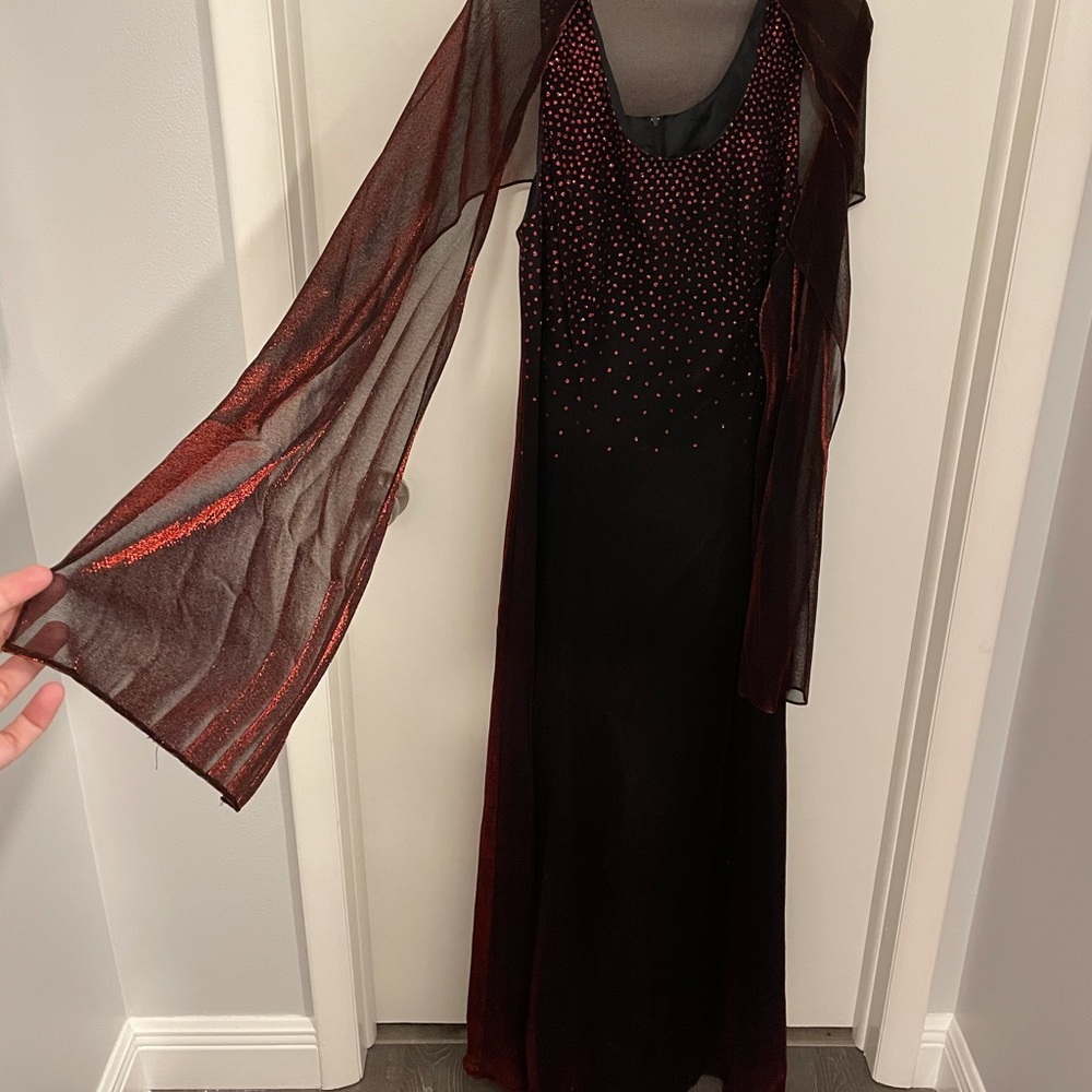Ombré homecoming/prom dress